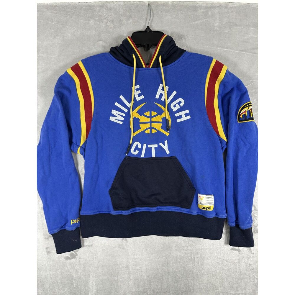 Pupil Denver‎ Nuggets "Mile High City" Hoodie Size Small